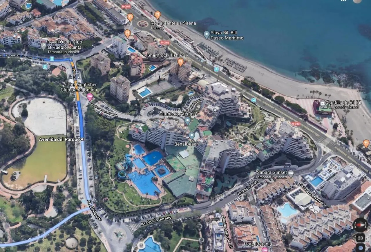 Estudio Primera Linea De Playa Benalmádena Διαμέρισμα